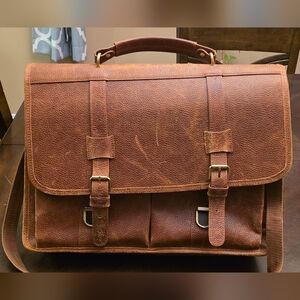 Ameri Leather Brown Men's Bag